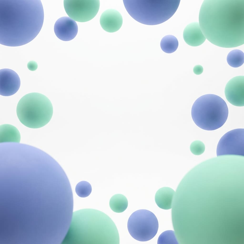 Soft bubble background